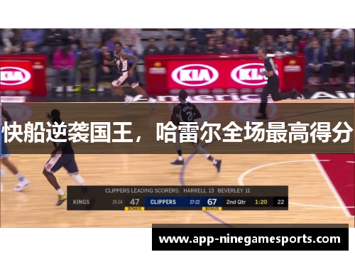 快船逆袭国王，哈雷尔全场最高得分